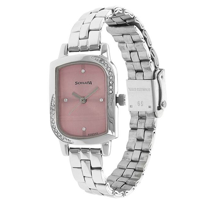 "Sonata Ladies Watch 87001SM05 - Click here to View more details about this Product